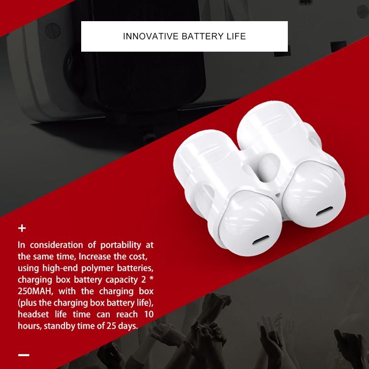Mini Bluetooth Earphone with Charging Box - X11 8