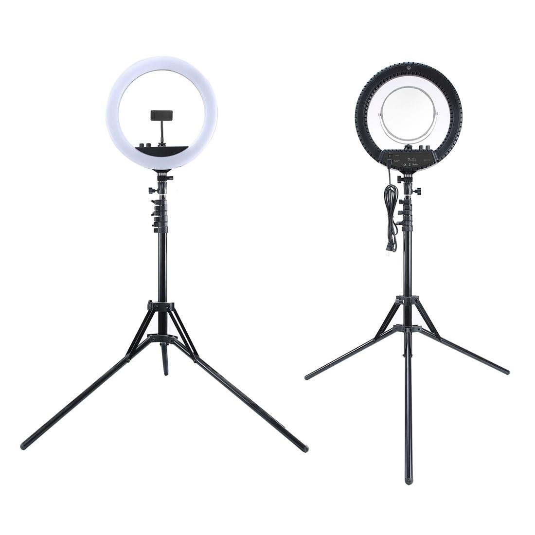 12 Two-colour Dimmable Ring Fill Light with Tripod - 28w 100-240v 3