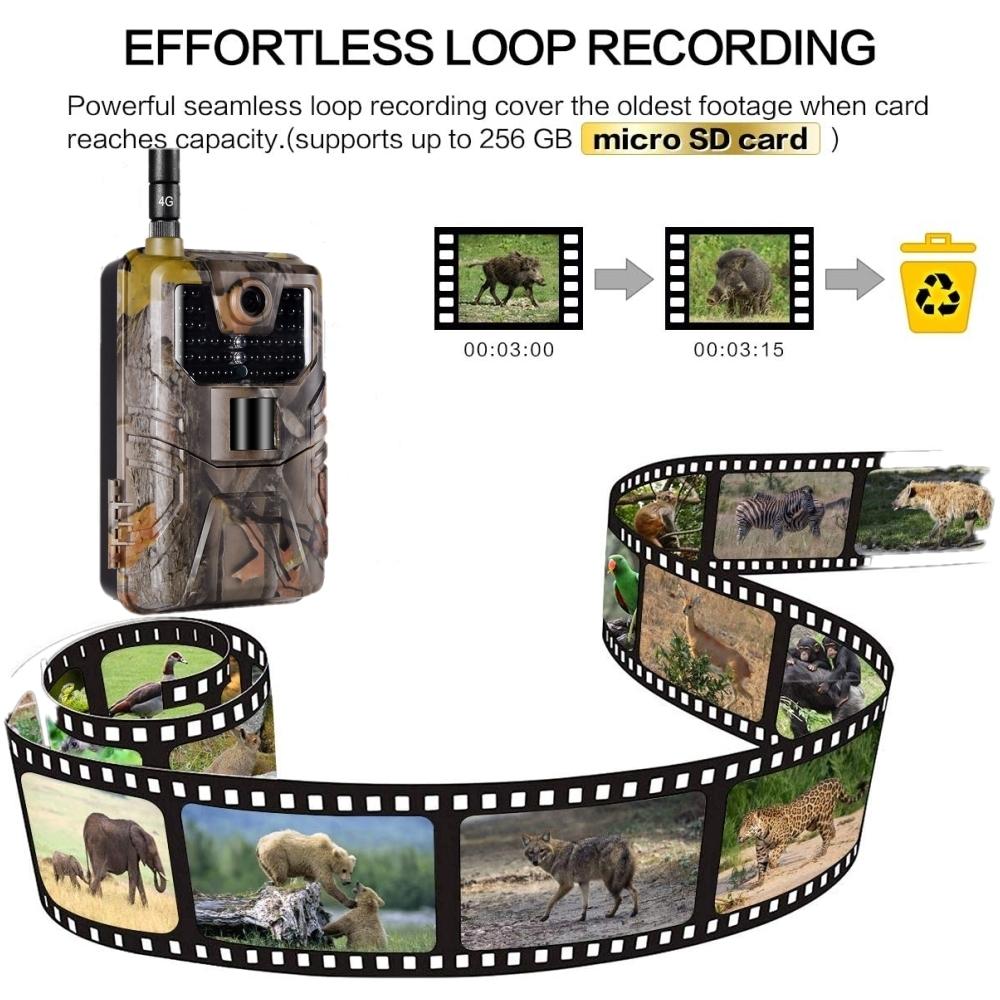 36mp 4k 4g Hunting Camera with App Control for Remote Viewing 7