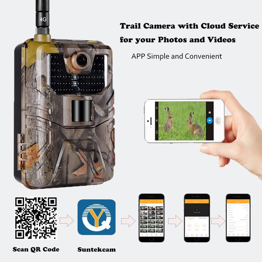 36mp 4k 4g Hunting Camera with App Control for Remote Viewing 11