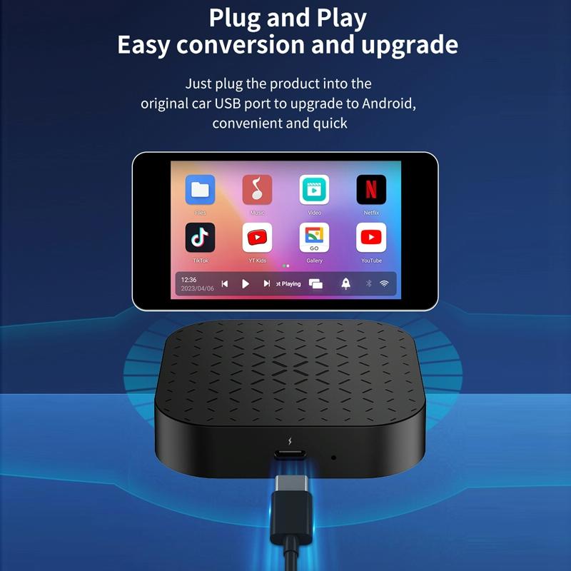 Wireless Car Interconnection Box For Apple & Android - Cpc200-Tbox 5