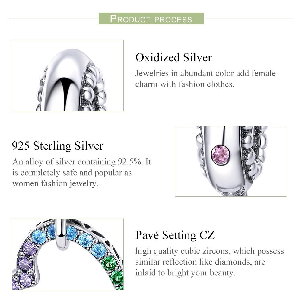 925 Sterling Silver Skull Heart Pendant For Diy Bracelets & Necklaces Style - Pendent 5