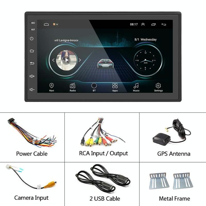 7 Inch Android Navigation Wifi 1 + 32G Gps Bluetooth Car Mp5 Player 3