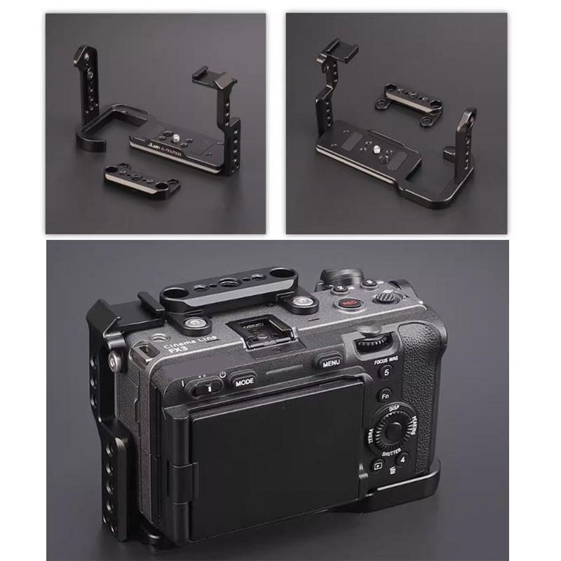 Camera Protection Cage Stabilizer Rig - Rabbit Cage for For Sony Fx30 / Fx3 - Only Top Board 8