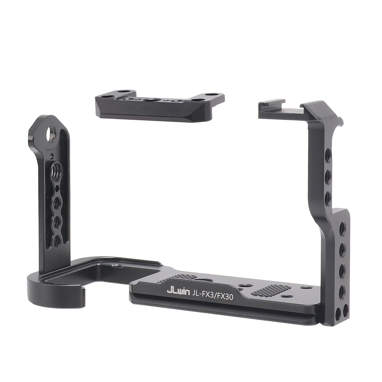 Camera Protection Cage Stabilizer Rig - Rabbit Cage for For Sony Fx30 / Fx3 - Only Top Board 13