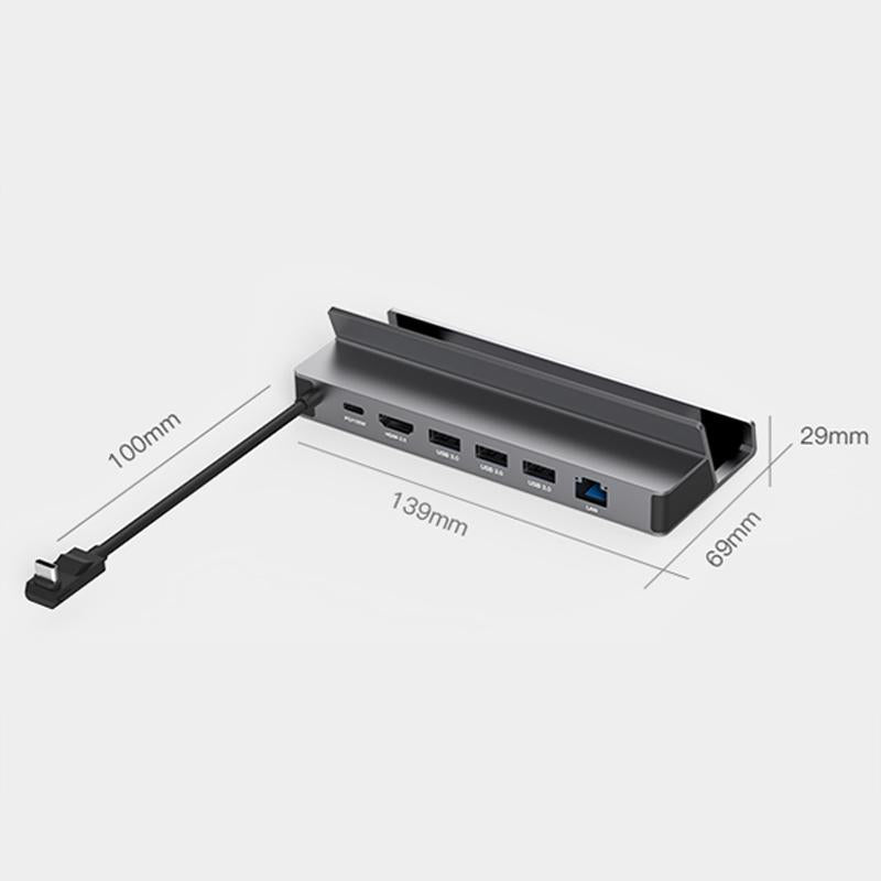 6-In-1 Type-C Docking Station For Steam Deck / Rog Blueendless Ds601 Game Console 5