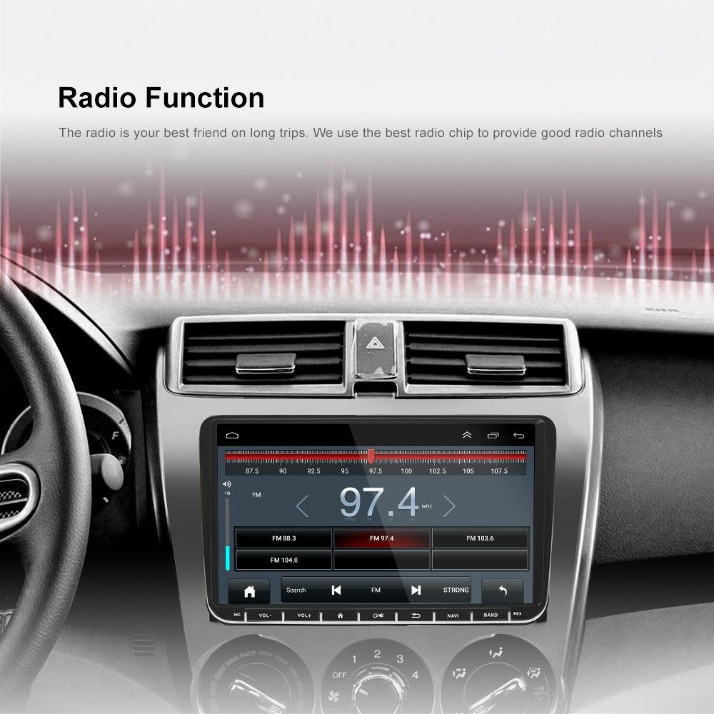 9 Inch Carplay Android10.0 Navigator For Volkswagen - 1 + 16G Central Control Screen 7
