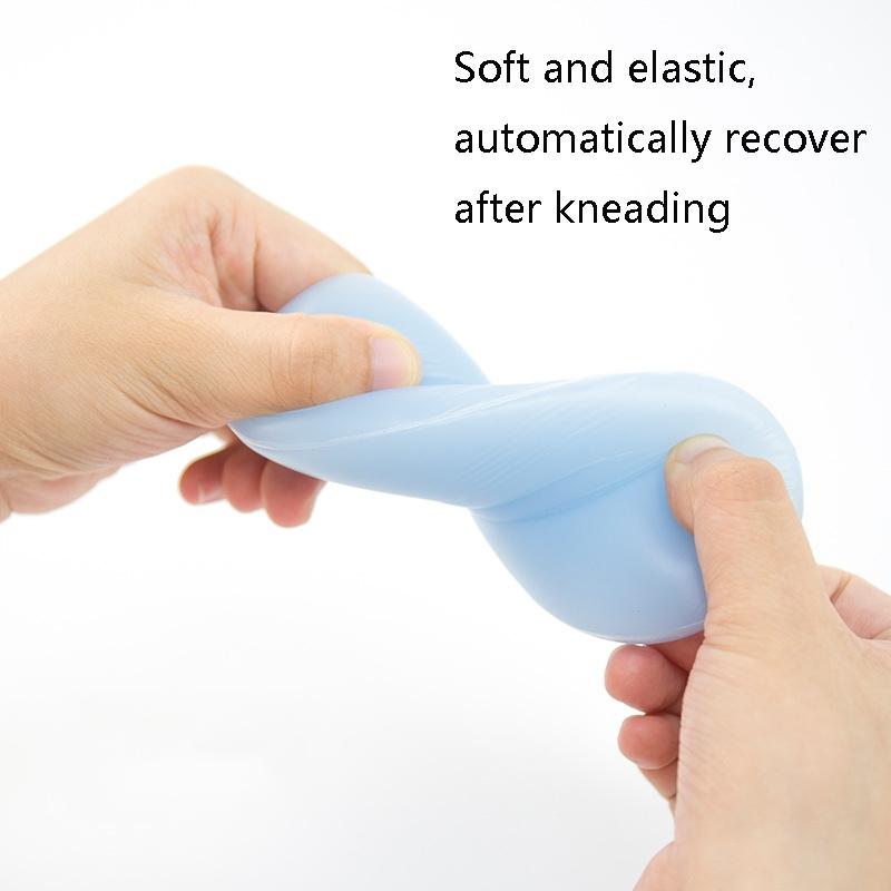 Silicone Wristband Mouse Holder Cute Hand Pillow Light Blue 12.7 X 6.2 X 1.8Cm 4