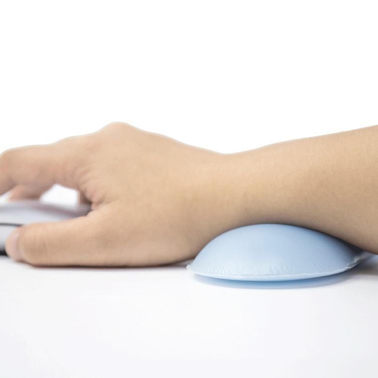 Silicone Wristband Mouse Holder Cute Hand Pillow Light Blue 12.7 X 6.2 X 1.8Cm 6