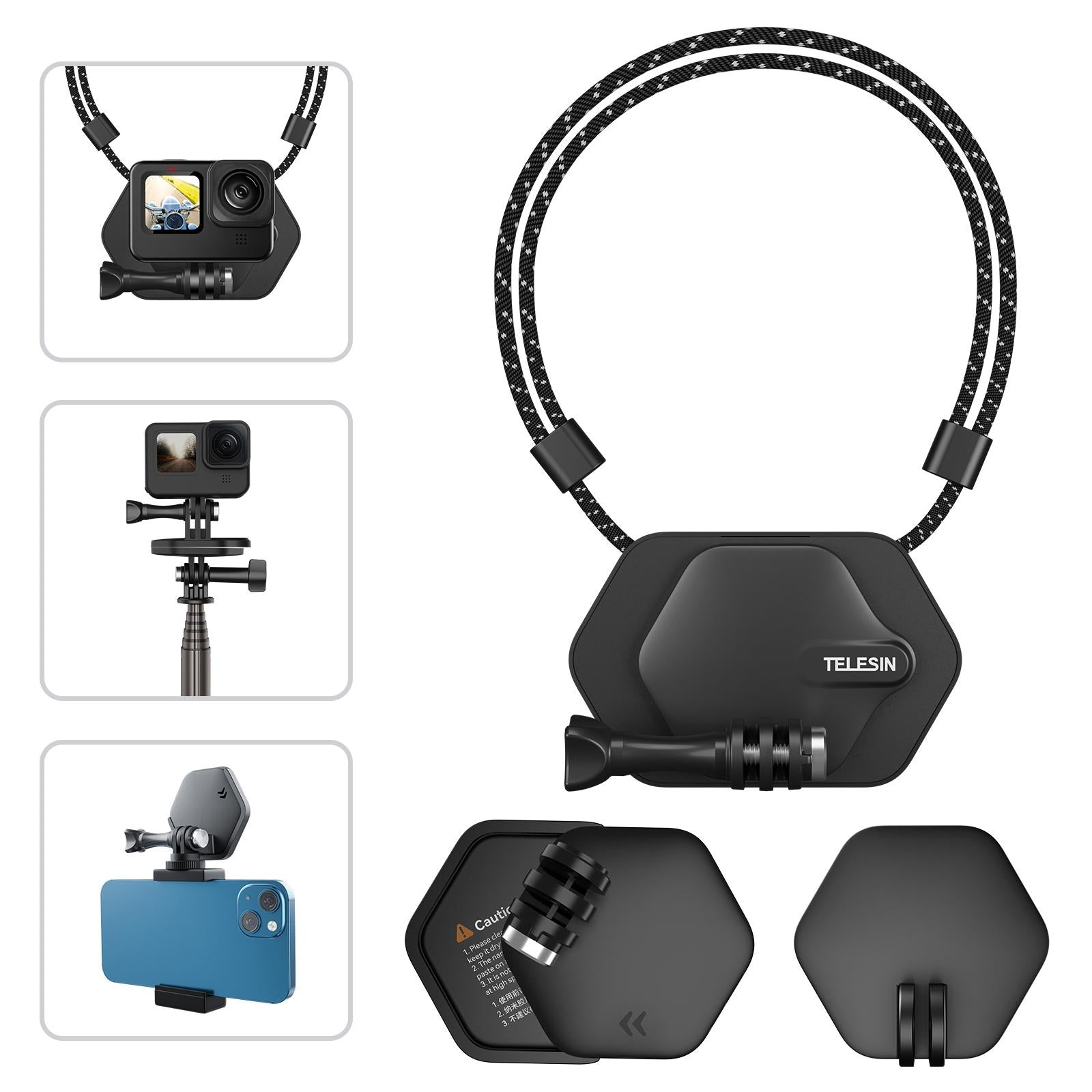 Quick Release Magnetic Camera Mount - Compact 3