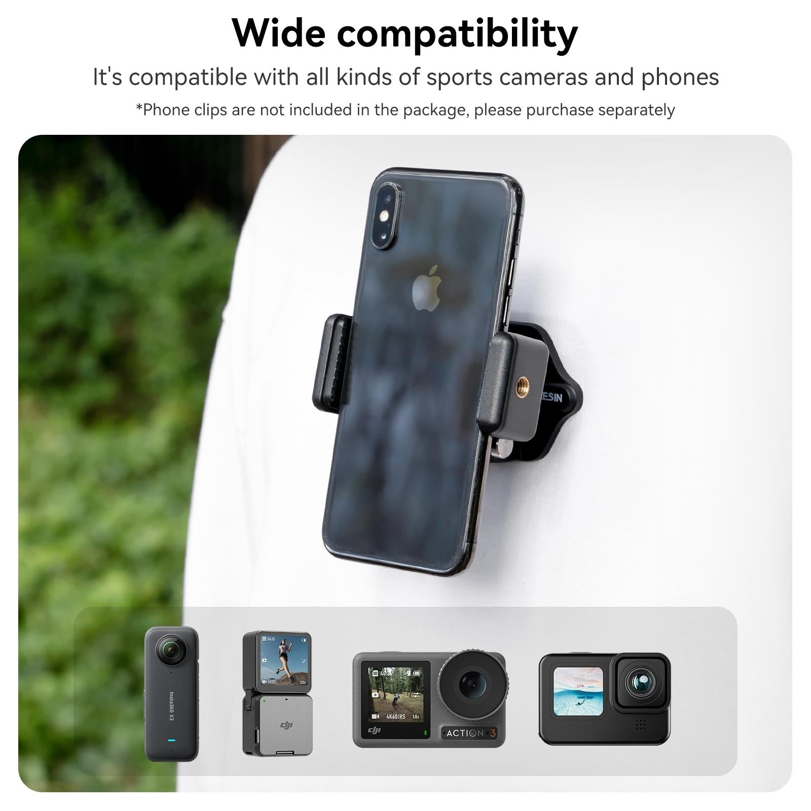 Quick Release Magnetic Camera Mount - Compact 5