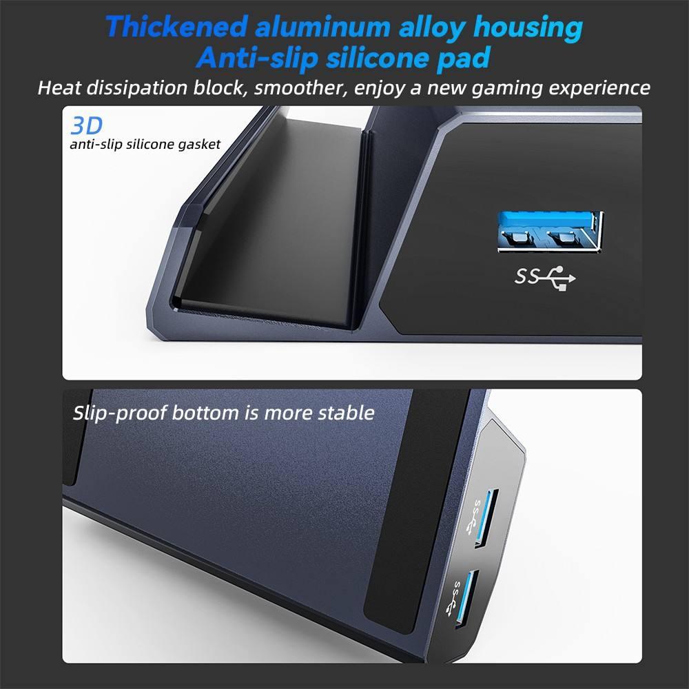 6-in-1 Steam Deck Expansion Dock with 4k Hdmi Output 5
