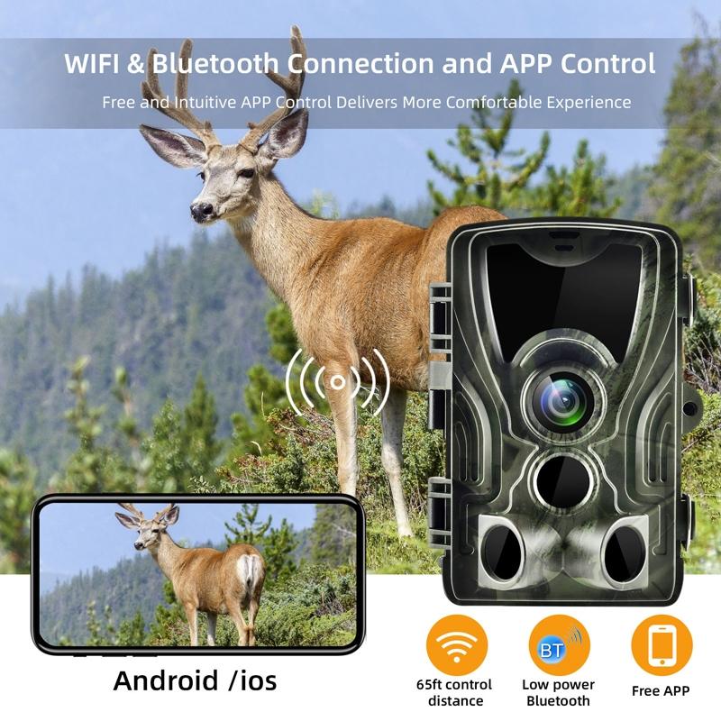 Outdoor Hunting Camera with Wifi & Remote Control - View Photos / Video Anytime 6