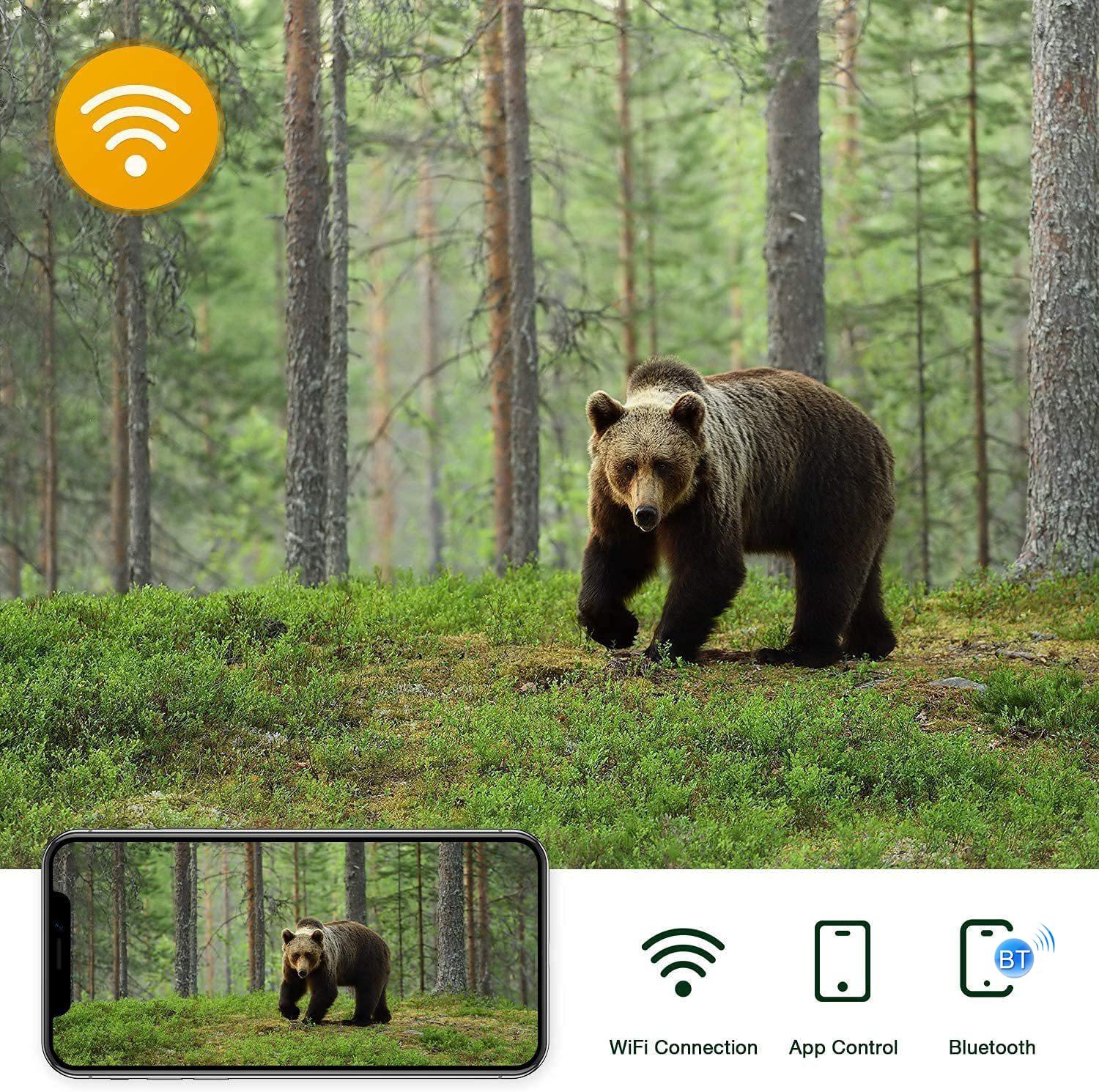 Outdoor Hunting Camera with Wifi & Remote Control - View Photos / Video Anytime 7
