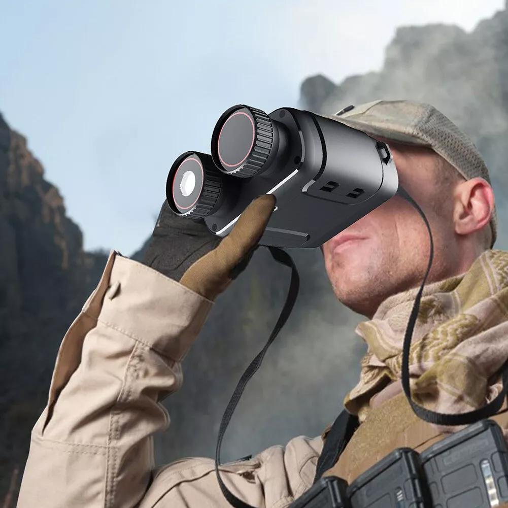 1080p Hd Binocular with Infrared Night Vision 2.4 Screen 5x Zoom 11