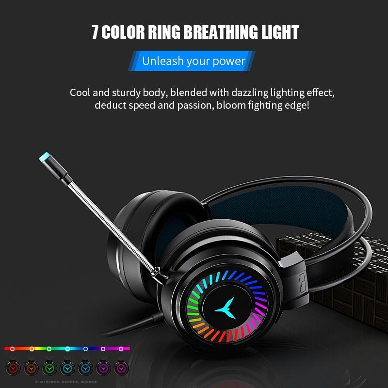 2-Pack G58 Gaming Headset With Mic 2M Cable Black 5