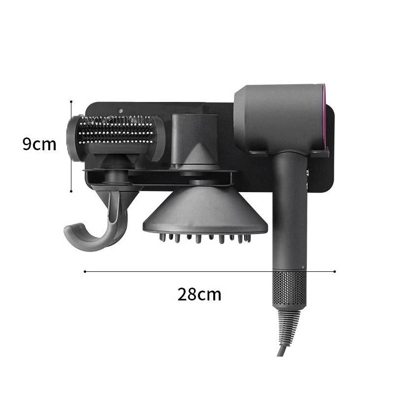 Wall Mounted Hair Dryer Holder For Bathroom Storage Upgraded Model 8