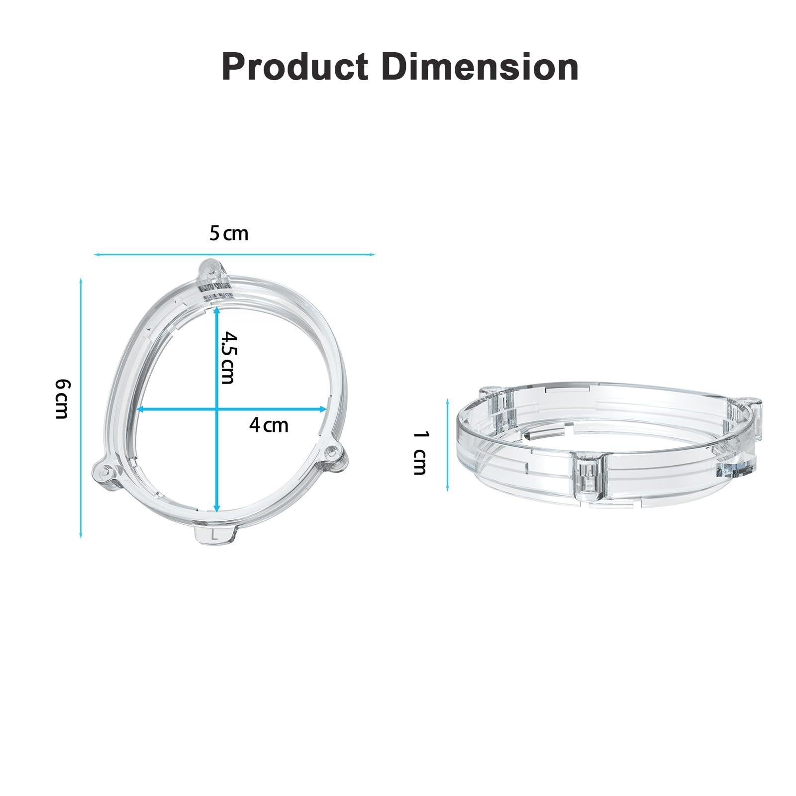Meta Quest 3 Magnetic Vr Glasses - Anti Blue Light - L&R Frame Transparent 7