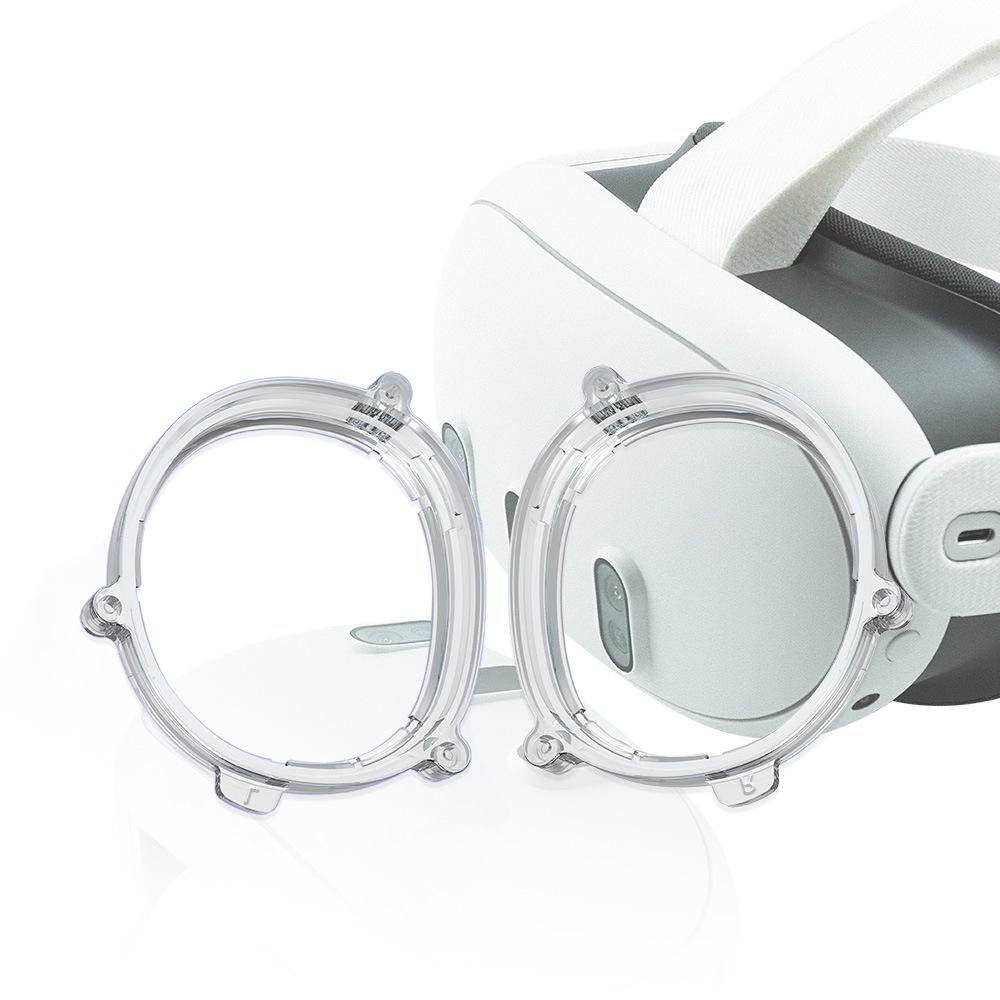 Meta Quest 3 Magnetic Vr Glasses - Anti Blue Light - L&R Frame Transparent 9
