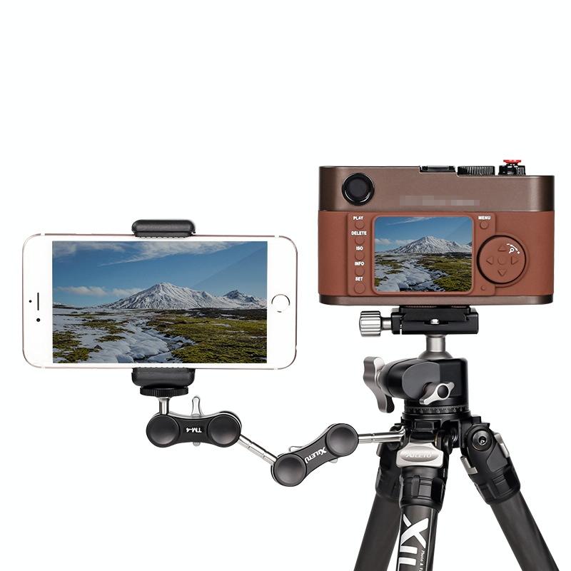 Versatile Dual Ballhead Magic Arm For Camera And Monitor Mounting - Tm-2 3
