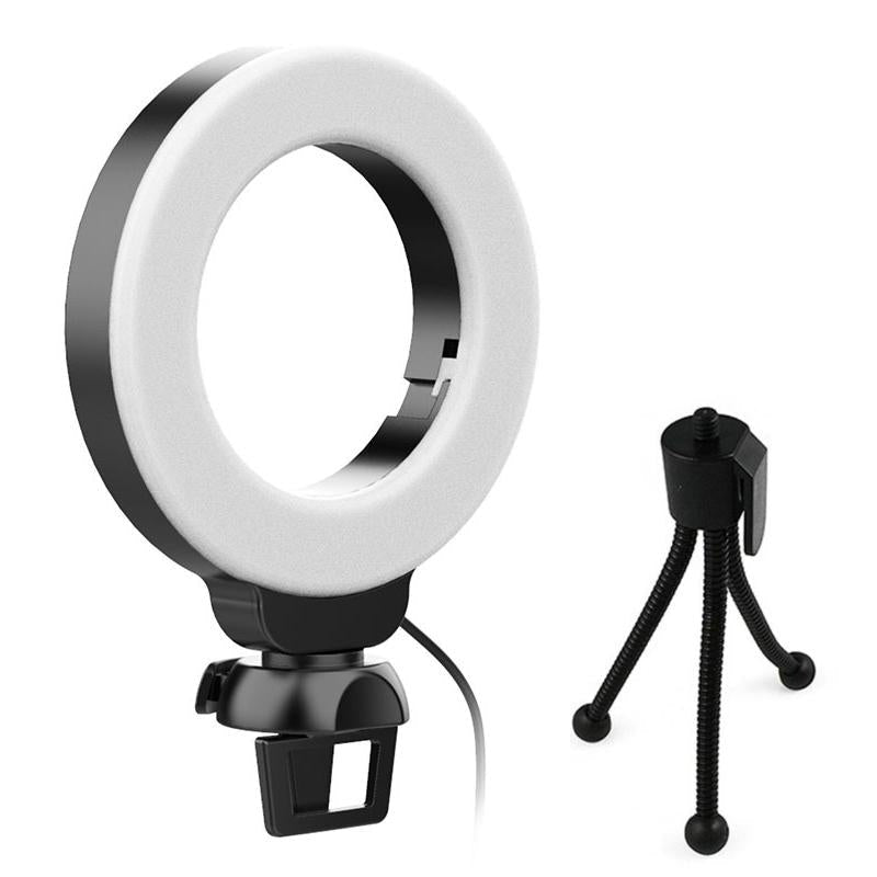 48leds Laptop Camera Beauty Ring Light - Clip Set 4-inch - Clip Set 13