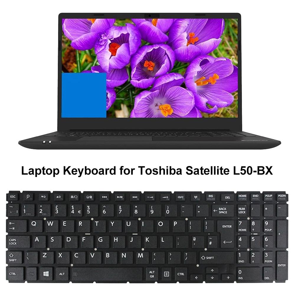 Toshiba L50-bx Laptop Keyboard - Uk Version 6