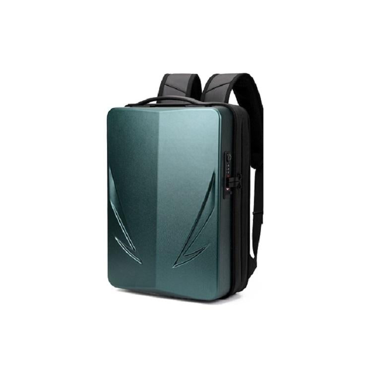 Men Gaming Backpack - Hard Shell Single-layer Green 3