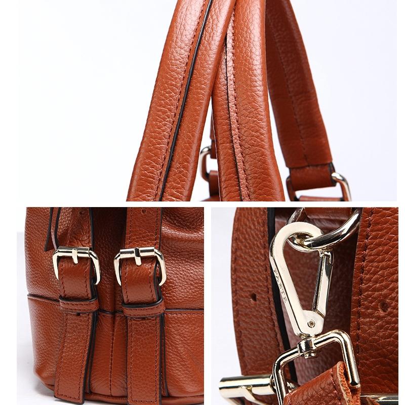 Royal Blue Single Shoulder Leather Messenger Bag For Women S 8