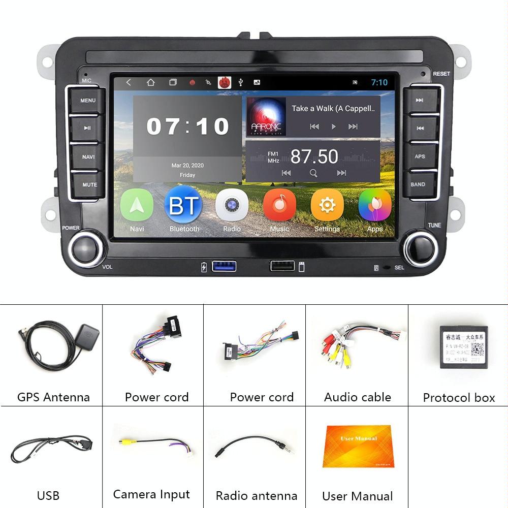 7 Inch Android 10.0 Car Multimedia Player Navigation Bluetooth Reversing Integrated - 1 + 16G 6