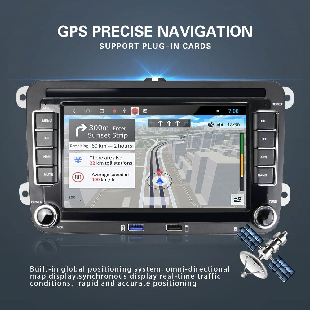 7 Inch Android 10.0 Car Multimedia Player Navigation Bluetooth Reversing Integrated - 1 + 16G 7