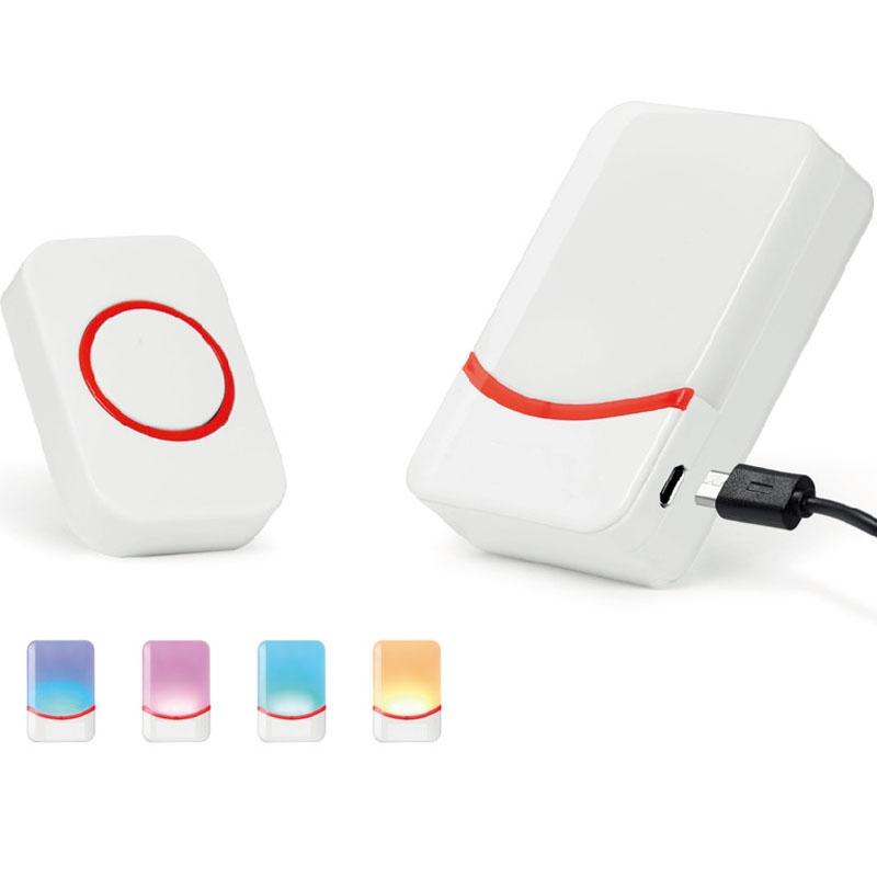 Wireless Doorbell With Remote Control And Flashing Light - Cmf1188-11 4