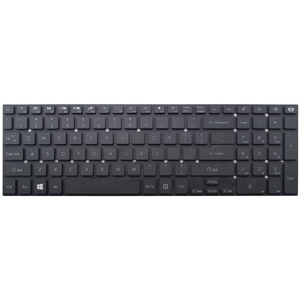 Keyboard for Gateway Nv55s / Nv57h / Nv75s Laptop - Black 3