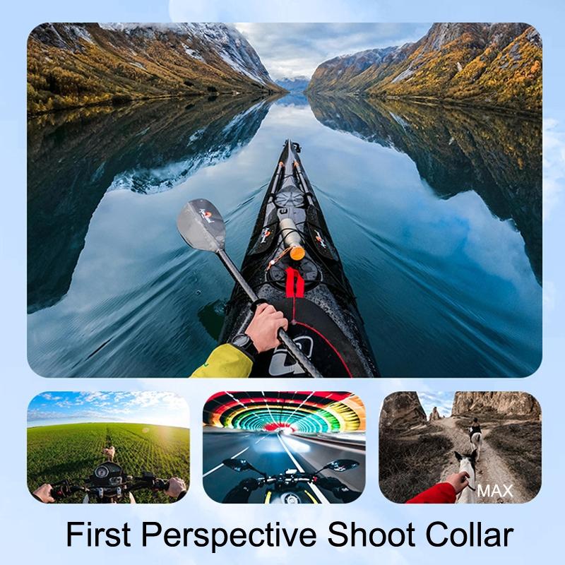 Magnetic Halter Bracket for Action Cameras - Compatible with Gopro Hero11 / Hero9 / Dji Action 3 Standard - Te Hnb 001 5