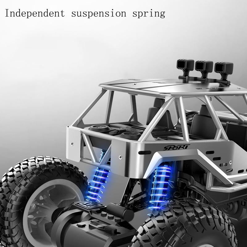 Charging Remote Control Car Toy for Kids - Small Green Off-road Vehicle 6