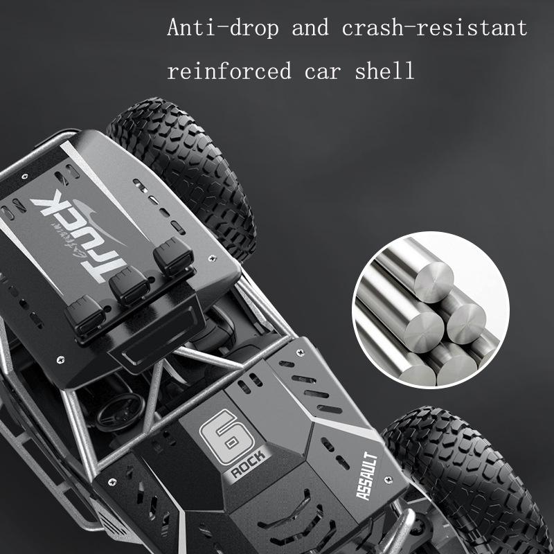 Charging Remote Control Car Toy for Kids - Small Green Off-road Vehicle 7