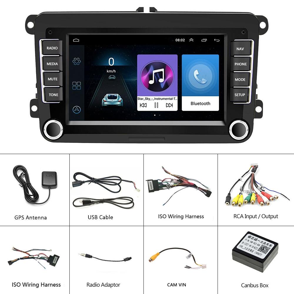 7 Inch Android Car Navigation Player With Wireless Carplay - 1 + 16G 3