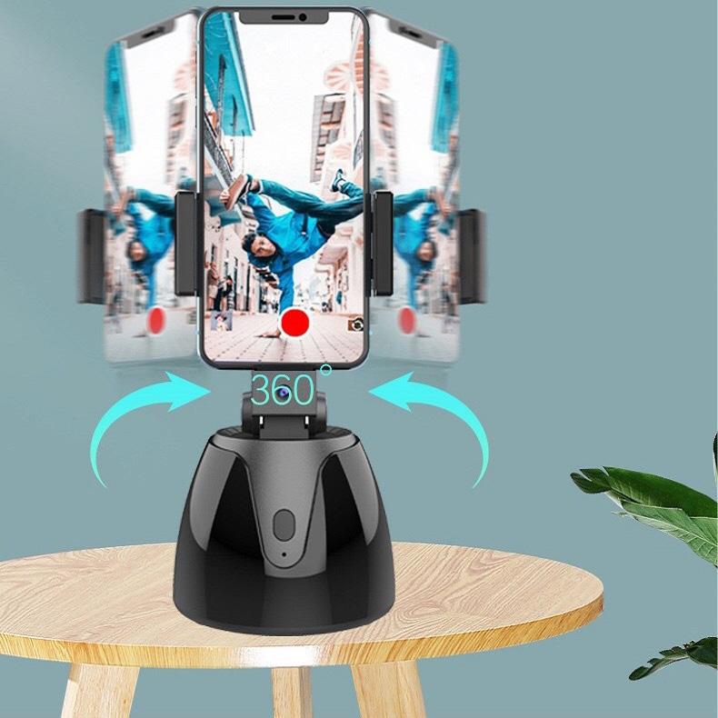 Smart 360-degree Follow-up Tripod Head for Live Video Recording with Battery 4