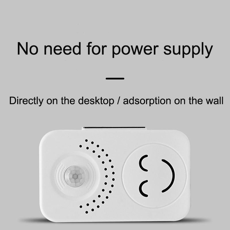 Entrance Voice Broadcaster - Small Horn Sensor For Doorbell Use - Rechargeable Square 5