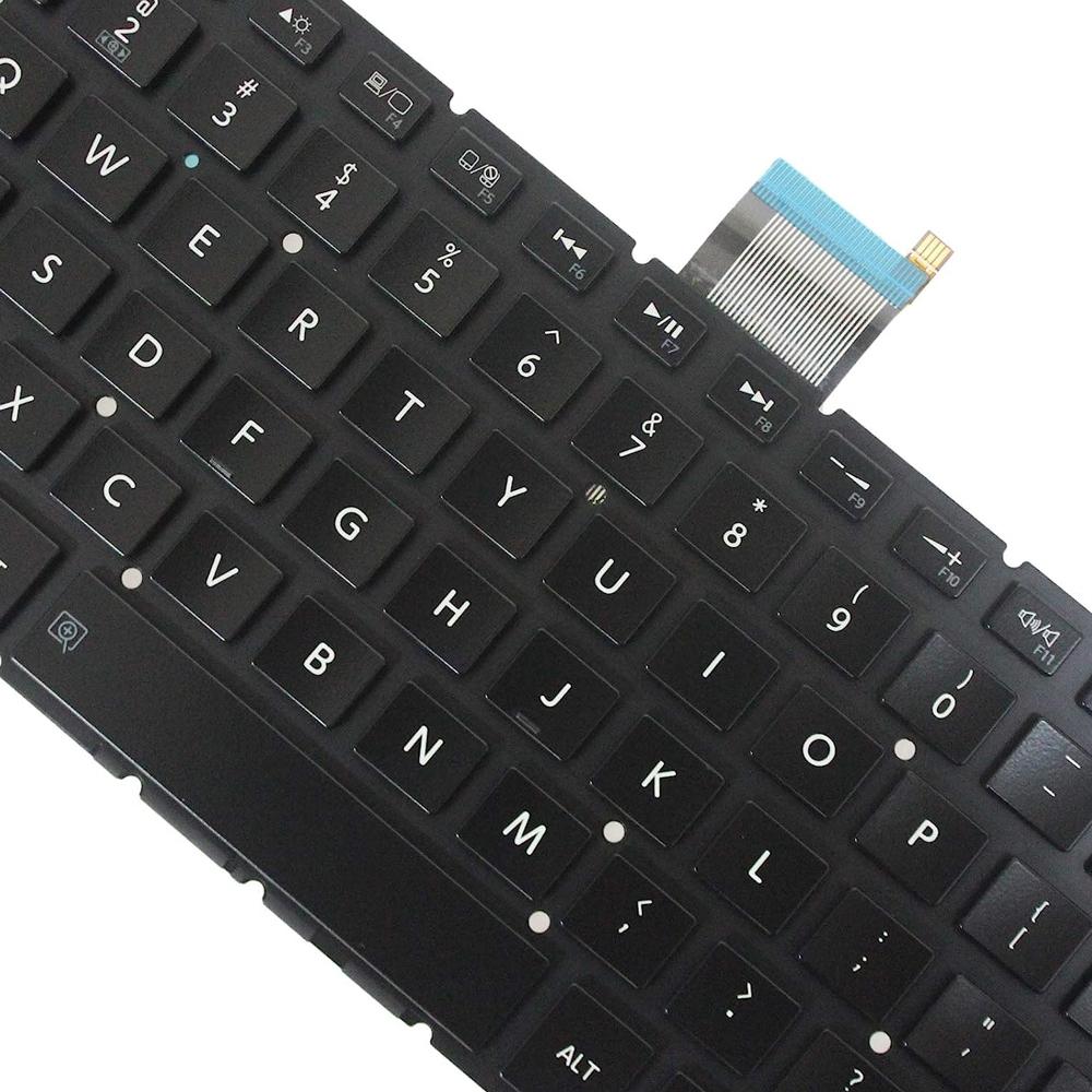 Toshiba L40-b / L40d-b / L45-b us Laptop Backlight Keyboard 6
