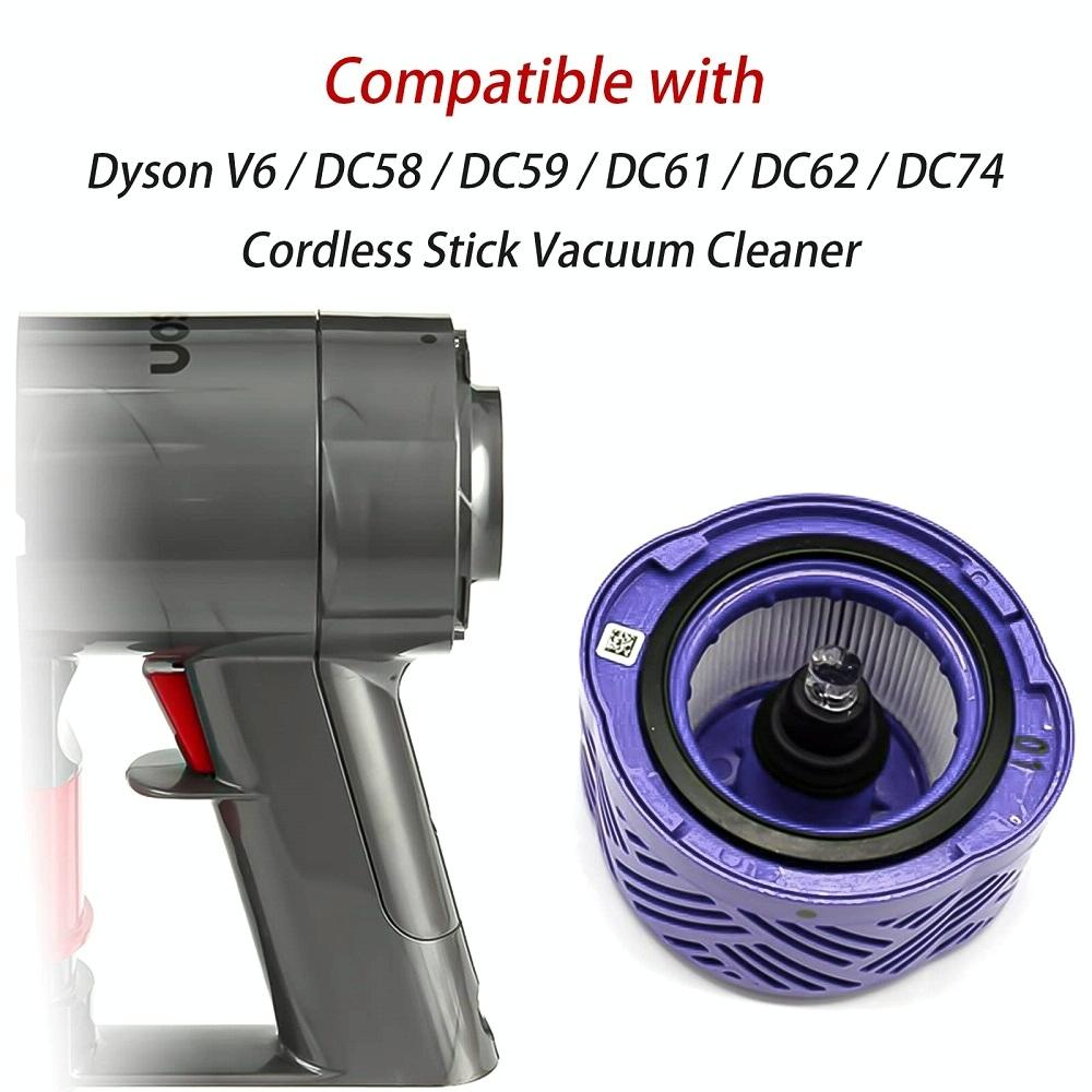Rear Motor Cover & Filter Set for Dyson V6 Vacuum 5