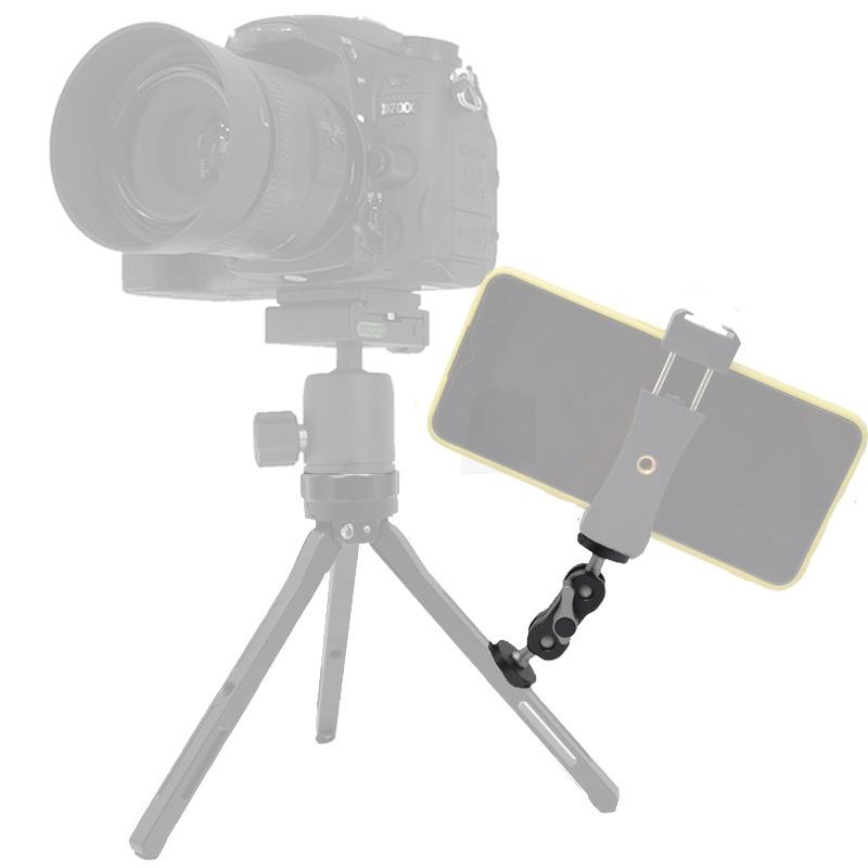 Yj Magic Arm Bracket Mount With 1 / 4 Inch Ball Head - Gun Gray 7