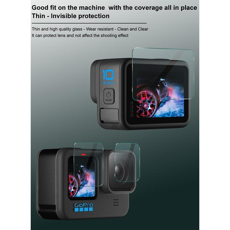 Imak 3-in-1 Camera Lens & Screen Tempered Glass Film 4