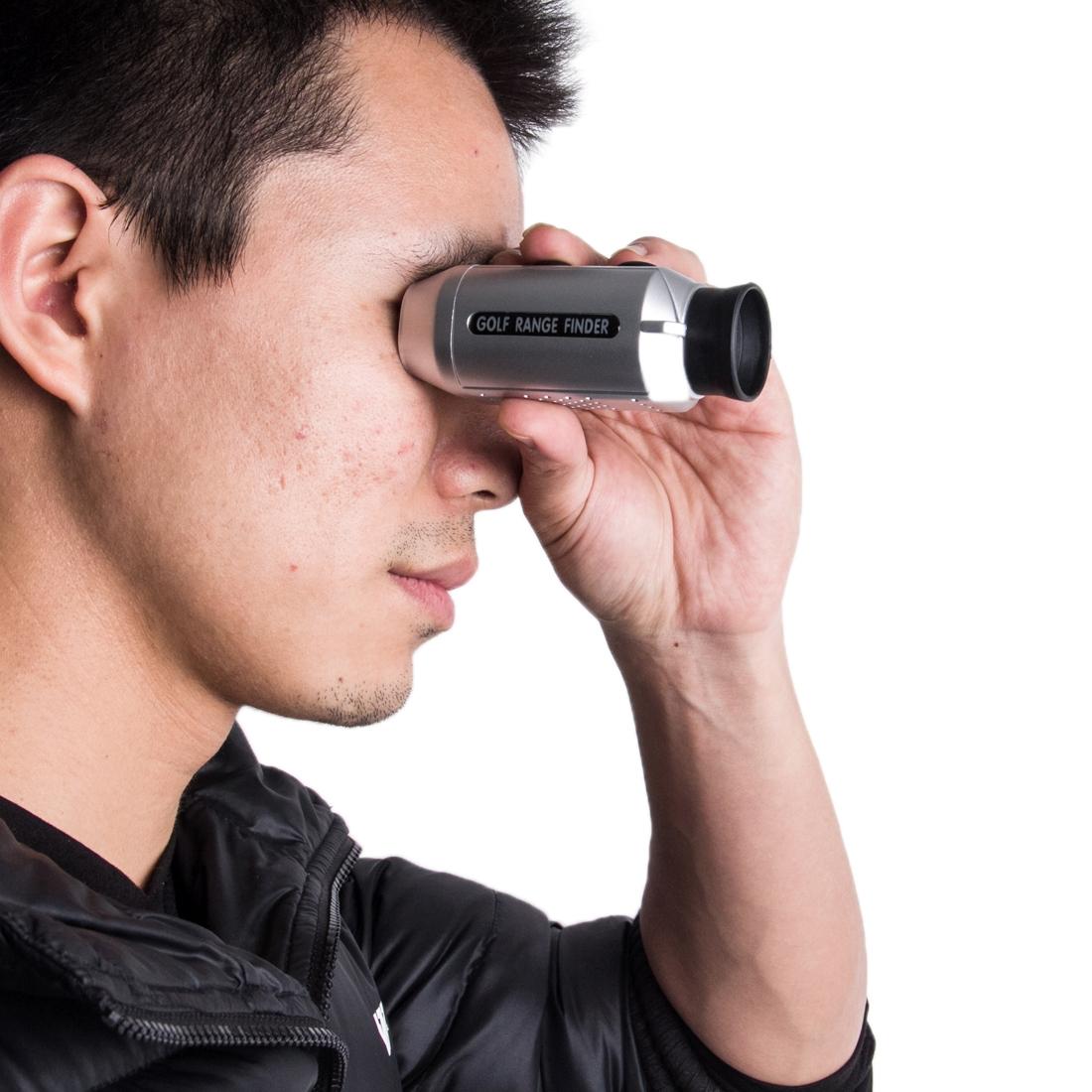 7x Digital Golf Telescope with Measuring Instrument and Padded Case 10