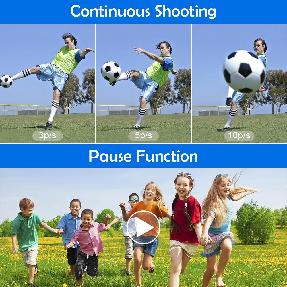 Af2 5600Px 18X Zoom 4K Digital Video Camera Black 6