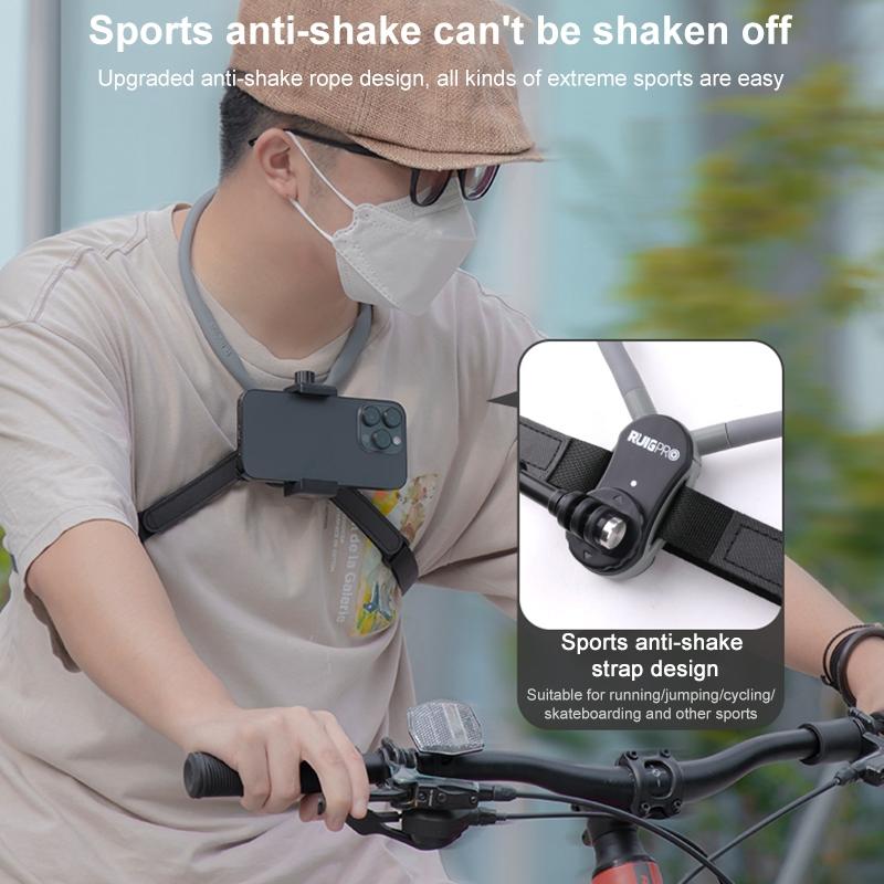 Flexible Neck Mount for Pov Viewing with Strap - Standard With Strap 7