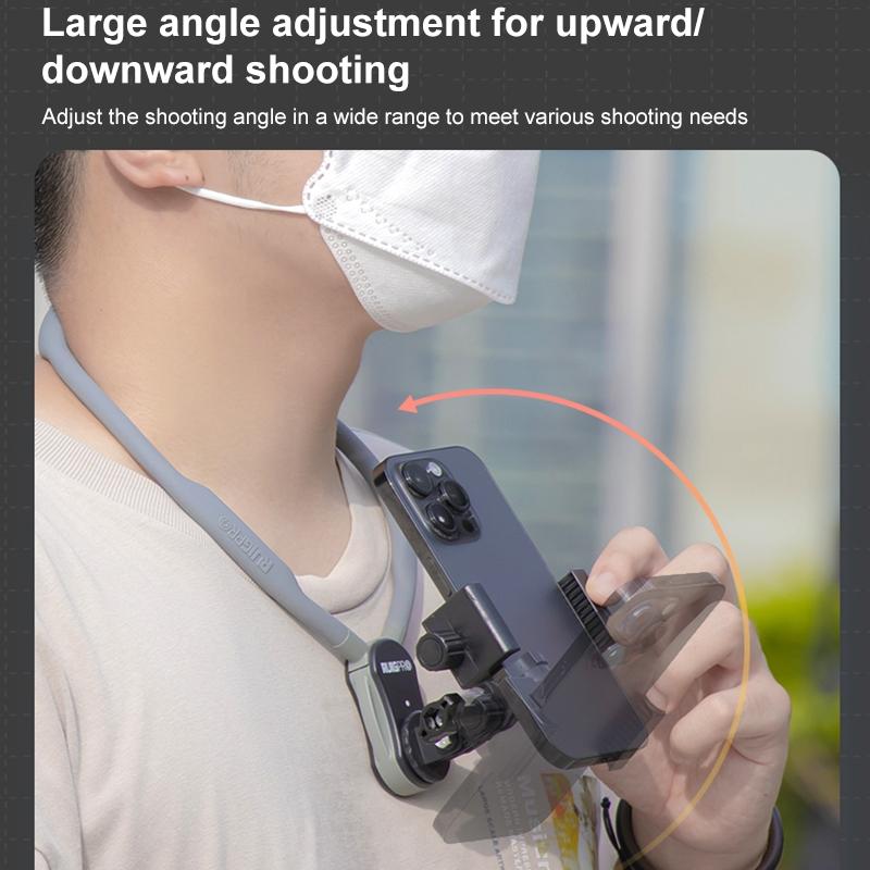 Flexible Neck Mount for Pov Viewing with Strap - Standard With Strap 8