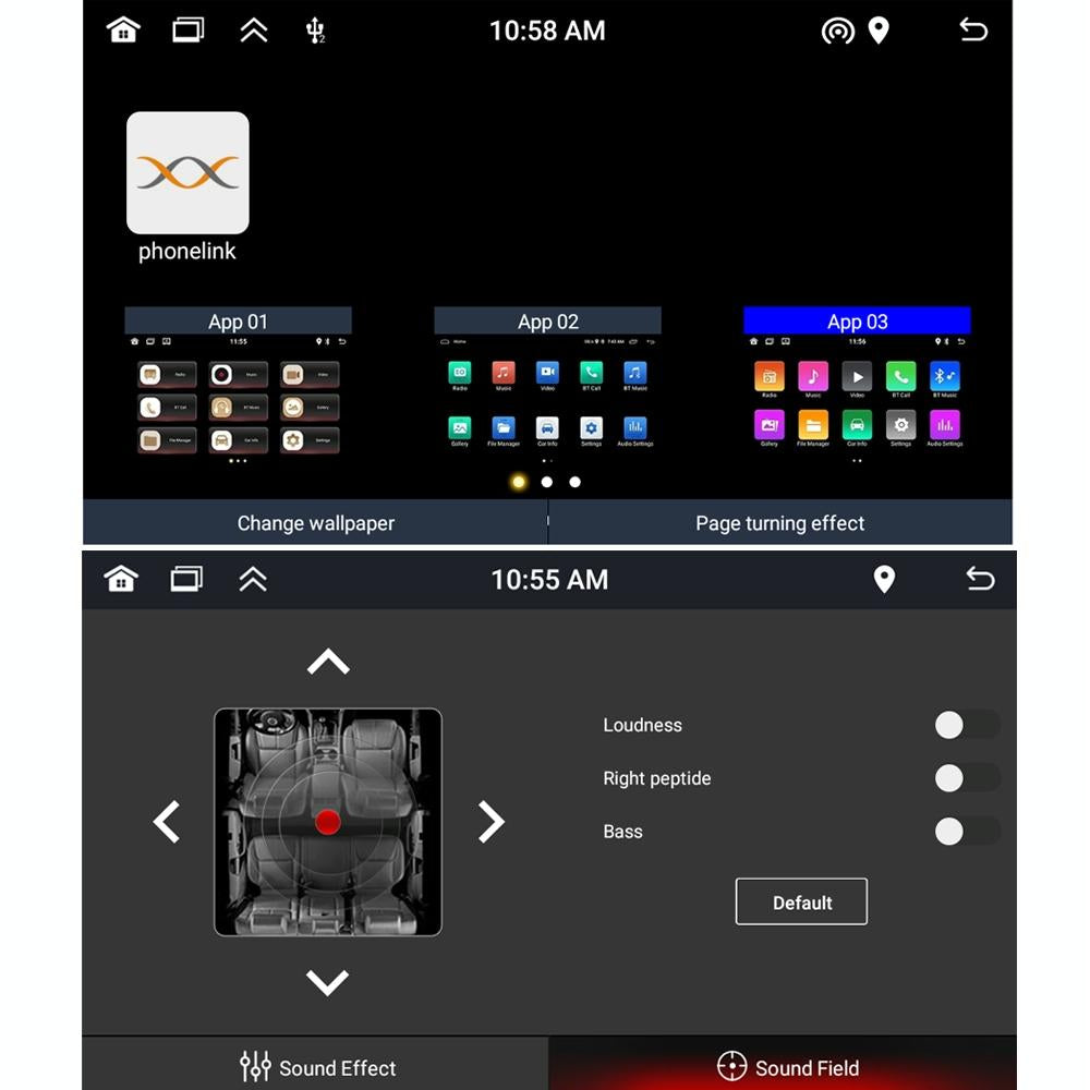 Android Car Navigation System For Renault Dacia Bluetooth Fm Radio 1 + 32G Memory - 1 + 32G 6