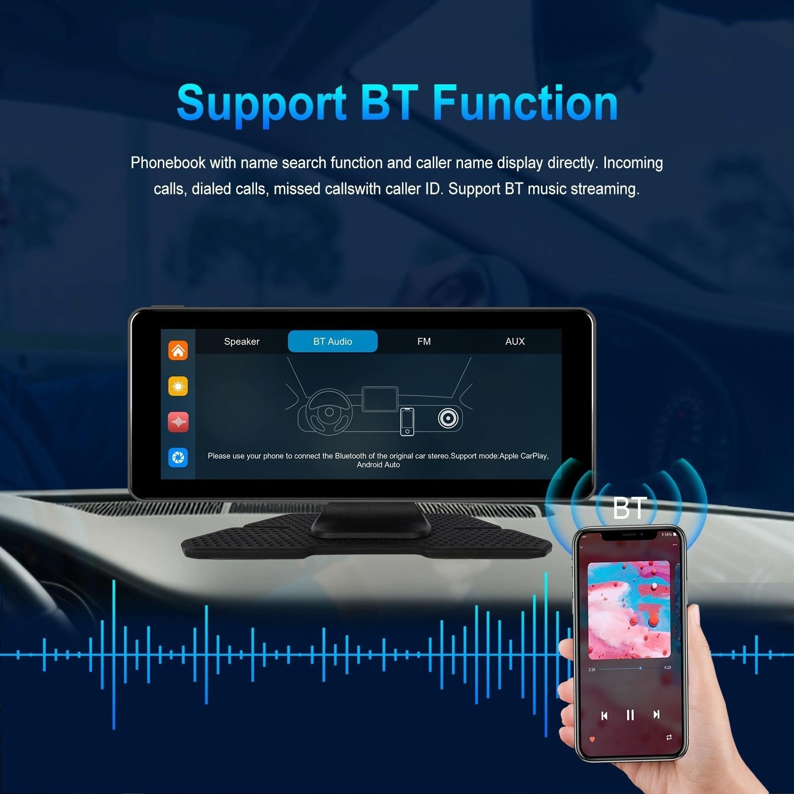 6.86 Inch 4K Dvr Smart Screen Player - Compact & High-Resolution - Standard 12