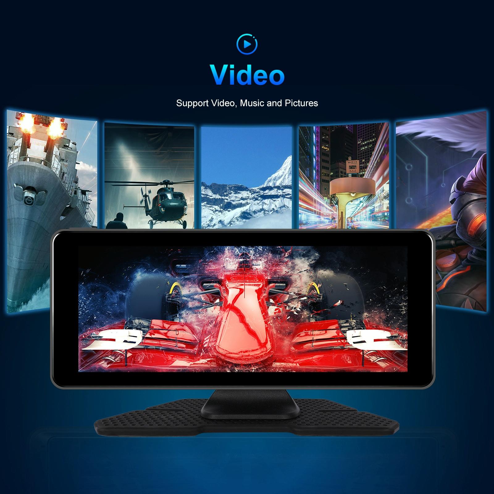 6.86 Inch 4K Dvr Smart Screen Player - Compact & High-Resolution - Standard 15