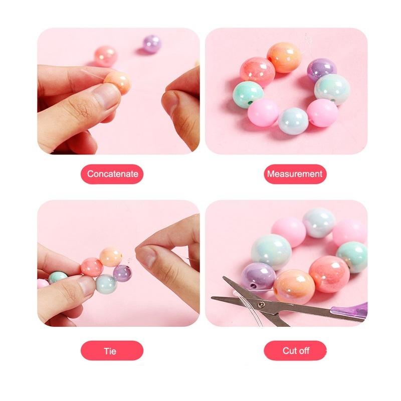 15 Grids Diy Beaded Jewelry Set For Kids 4